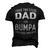 I Have Two Titles Dad And Bumpa And I Rock Them Both Men's 3D Print Graphic Crewneck Short Sleeve T-shirt Black