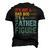Its Not A Dad Bod Its A Father Figure Men Vintage Men's 3D T-Shirt Back Print Black