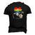 Lgbt Pride Papa Panda Bear Free Dad Hugs Fathers Day Love Raglan Baseball Tee Men's 3D T-Shirt Back Print Black