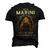 Marini Name Shirt Marini Family Name V4 Men's 3D Print Graphic Crewneck Short Sleeve T-shirt Black