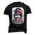 Merica Messy Bun Women Girls American Flag Usa 4Th Of July Men's 3D T-shirt Back Print Black