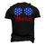 Merica Patriotic American Flag Pride Fourth Of July T V2 Men's 3D T-shirt Back Print Black