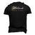 Montauk Retro Style New York Men's 3D T-Shirt Back Print Black