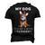 My Dog Could Shit A Better President Corgi Lover Anti Biden V2 Men's 3D Print Graphic Crewneck Short Sleeve T-shirt Black