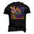 Peace Out Fifth Grade Tie Dye Graduation 5Th Grade Men's 3D T-Shirt Back Print Black