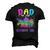 Lets Pop It Dad Of The Birthday Girl Pop It Men's 3D T-Shirt Back Print Black