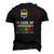 Pride Month Rainbow Is My Blood Type Lgbt Flag Men's 3D T-Shirt Back Print Black