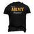 Proud Army Stepdad Fathers Day Men's 3D T-Shirt Back Print Black