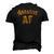 Retro Abrasive Af Men's 3D T-Shirt Back Print Black