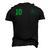 Retro Nigeria Football Jersey Nigerian Soccer Away Men's 3D T-Shirt Back Print Black