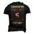 Saunders Blood Run Through My Veins Name V6 Men's 3D T-shirt Back Print Black