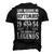 September 1954 Birthday Life Begins In September 1954 Men's 3D T-shirt Back Print Black