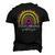 Speech Language Pathologist Rainbow Speech Therapy Slp V2 Men's 3D T-Shirt Back Print Black