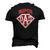 Super Dad Superhero Daddy Tee Fathers Day Outfit Men's 3D T-Shirt Back Print Black