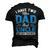 Mens I Have Two Titles Dad And Uncle Grandpa Fathers Day V2 Men's 3D T-shirt Back Print Black