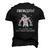 Unicorn Dabbing Papacorn Like Normal Papa Only More Awesome Men's 3D T-Shirt Back Print Black