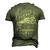 1963 Birthday Living Legend Since 1963 Men's 3D T-shirt Back Print Army Green