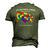 All 63 Us National Parks For Campers Hikers Walkers Men's 3D T-Shirt Back Print Army Green
