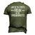 Accountant Lady In The Sheets Freak In The Spreadsheets Men's 3D T-Shirt Back Print Army Green