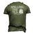 America Spilling Tea Since 1773 4Th Of July Independence Day Men's 3D T-Shirt Back Print Army Green