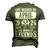 April 1926 Birthday Life Begins In April 1926 Men's 3D T-shirt Back Print Army Green