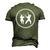 Arnis Eskrima Escrima Philippines Filipino Martial Arts Men's 3D T-Shirt Back Print Army Green