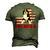 Bernese Mountain Dad American Flag 4Th Of July Dog Lovers V2 Men's 3D T-shirt Back Print Army Green