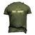 Call Of Daddy Parenting Ops Gamer Dads Fathers Day Men's 3D T-Shirt Back Print Army Green