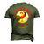 Chicken Chicken Cage Free Whiskey Fed Rye & Shine Rooster Funny Chicken Men's 3D Print Graphic Crewneck Short Sleeve T-shirt Army Green