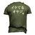Cool Dad Cool Old Man In Japanese Men's 3D T-Shirt Back Print Army Green