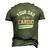Womens Your Dad Is My Cardio Men's 3D T-Shirt Back Print Army Green