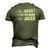 Dad Jokes You Mean Rad Jokes Fathers Day Men's 3D T-Shirt Back Print Army Green