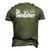 Dad Of Twins Proud Father Of Twins Classic Overachiver Men's 3D T-Shirt Back Print Army Green