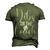 Dibs On The Baseball Coach Baseball Coach Men's 3D T-Shirt Back Print Army Green