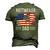 Dog Owner Us Flag 4Th Of July Fathers Day Rottweiler Dad Men's 3D T-shirt Back Print Army Green