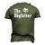 The Dogfather For Proud Dog Fathers Of The Goodest Dogs Men's 3D T-Shirt Back Print Army Green
