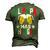 El Papa Mas Chingon Mexican Dad Husband Regalo Flag V2 Men's 3D T-shirt Back Print Army Green