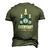 Everyday Is Daddys Day Fathers Day For Dad Men's 3D T-Shirt Back Print Army Green