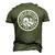 Mens Farmer Life Is Better On The Farm Farming Arable Men's 3D T-Shirt Back Print Army Green