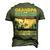 Father Grandpa And Grandson Best Partners In Crime For Life 113 Family Dad Men's 3D Print Graphic Crewneck Short Sleeve T-shirt Army Green