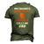 My Favorite Basketball Player Calls Me Dad Tee For Fat Men's 3D T-Shirt Back Print Army Green