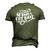Fish Or Cut Bait Fishing Saying Men's 3D T-Shirt Back Print Army Green