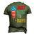 Fourth Of July 4Th Of July Im Just Here To Bang Men's 3D T-shirt Back Print Army Green