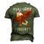 Are You Free Tonight 4Th Of July American Dabbing Bald Eagle Men's 3D T-shirt Back Print Army Green