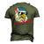 You Free Tonight Bald Eagle American Flag Happy 4Th Of July V2 Men's 3D T-Shirt Back Print Army Green