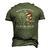 All Gave Some Some Gave All Veteran & Memorials Day Men's 3D T-Shirt Back Print Army Green