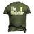 The Gin Father Gin And Tonic Classic Men's 3D T-Shirt Back Print Army Green