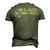 Girls Just Wanna Have Fundamental Rights V2 Men's 3D T-Shirt Back Print Army Green