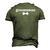 Groomsman Wedding Batchelor Party Groom Men's 3D T-Shirt Back Print Army Green