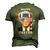 Happy Easter Confused Joe Biden 4Th Of July Men's 3D T-shirt Back Print Army Green